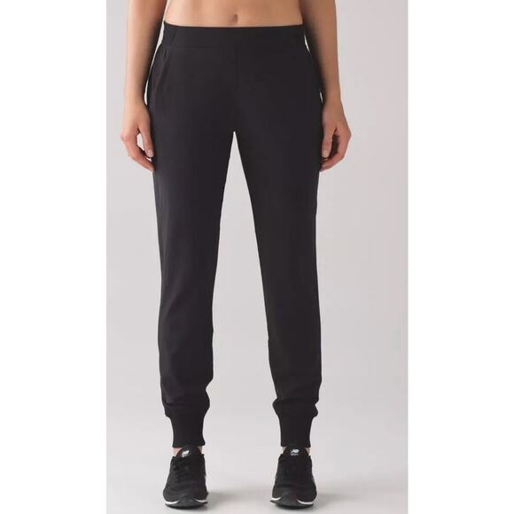 Lululemon 2 Get Ready Jogger Black Track Pants small - Picture 1 of 7